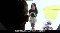 Exxxtra Small - Petite Chick Ellie Eilish Pounded By Hung StepDad